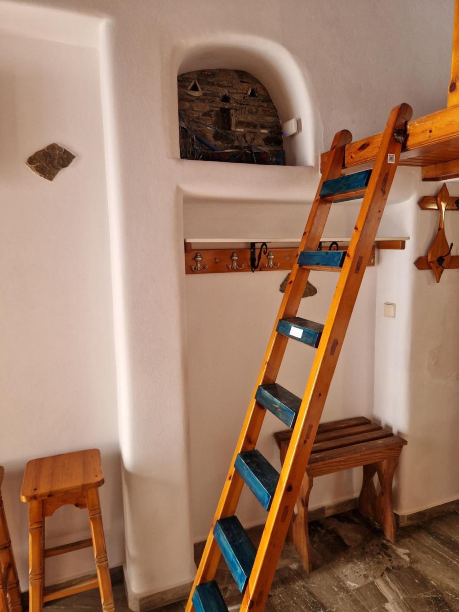 Bright & Relaxing Loft With Attic Room In The Heart Of Mykonos City Mykonos Town Oda fotoğraf