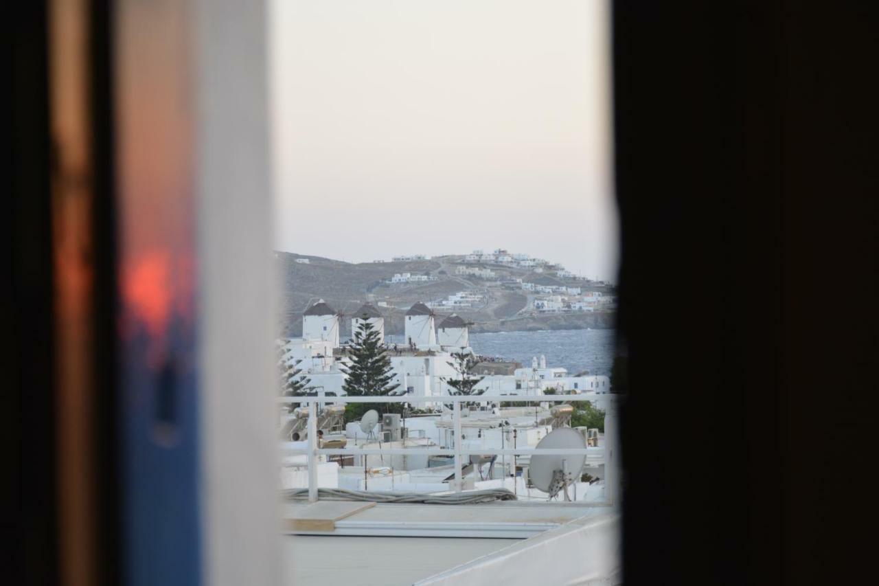 Bright & Relaxing Loft With Attic Room In The Heart Of Mykonos City Mykonos Town Dış mekan fotoğraf